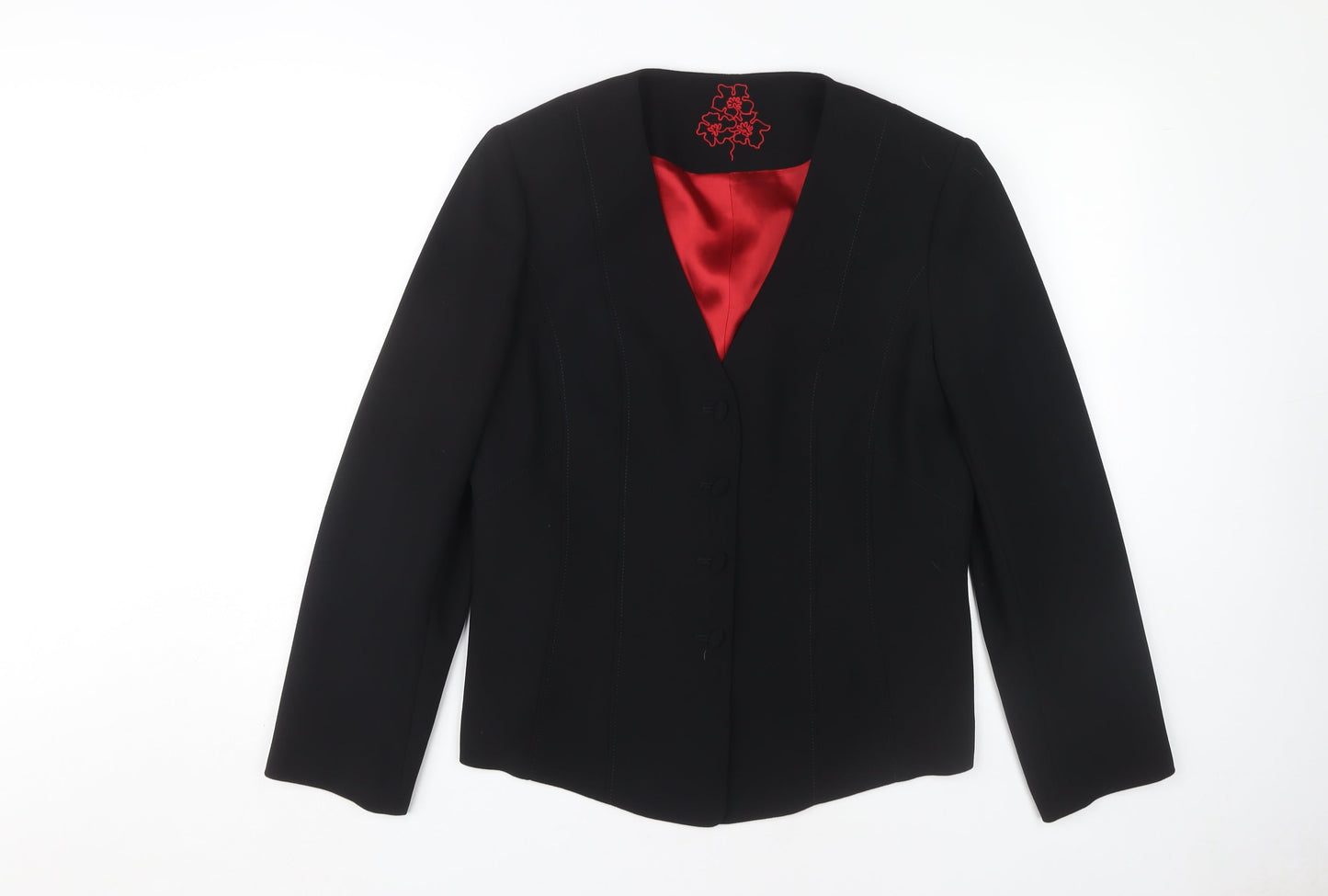 Jacques Vert Women's Black Blazer, Size 12