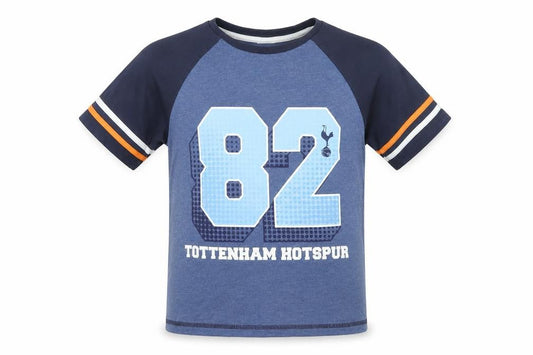 Tottenham Hotspur Boys Blue T-Shirt, 9-10 Years, Sports Logo