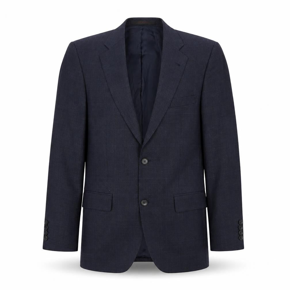 Mens UK Size 36 Jeff Banks Regular Blue Suit Jacket