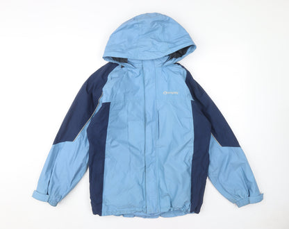 Sprayway Girls Blue Waterproof Ski Jacket, Size 14