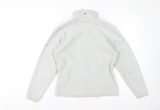 Columbia Women's Grey Fleece Jacket, S