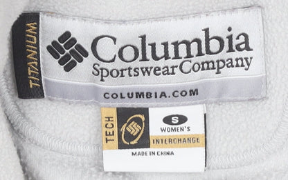 Columbia Women's Grey Fleece Jacket, S