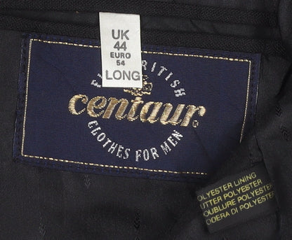 Mens UK Size 44 Centaur Regular Black Suit Tuxedo
