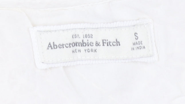Abercrombie & Fitch Women's Ivory Lace Camisole Tank