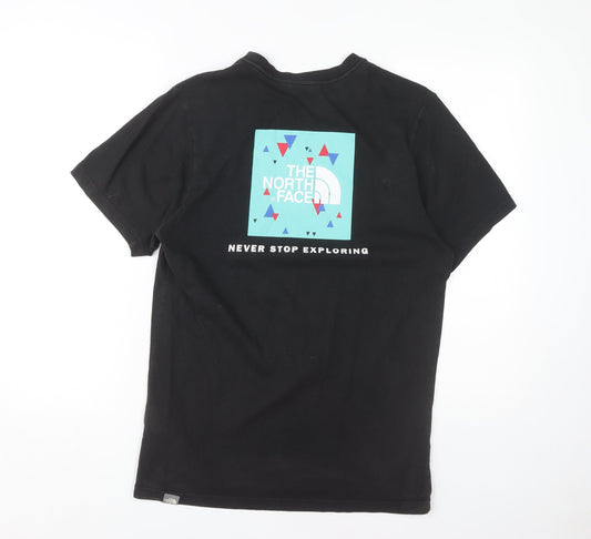 The North Face Men's Black Graphic T-Shirt, Size S