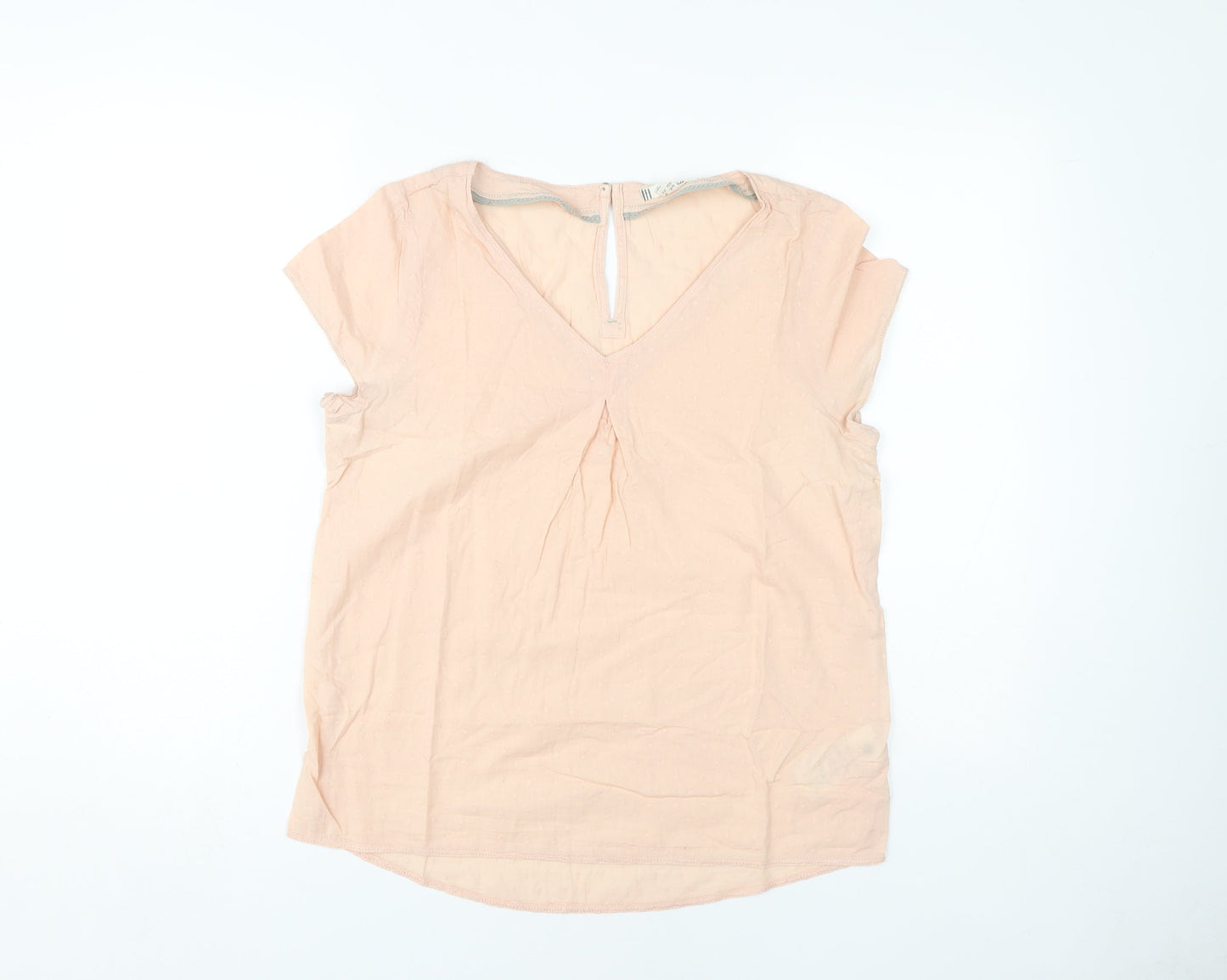 Womens UK Size 8 White Stuff Pink Basic Blouse