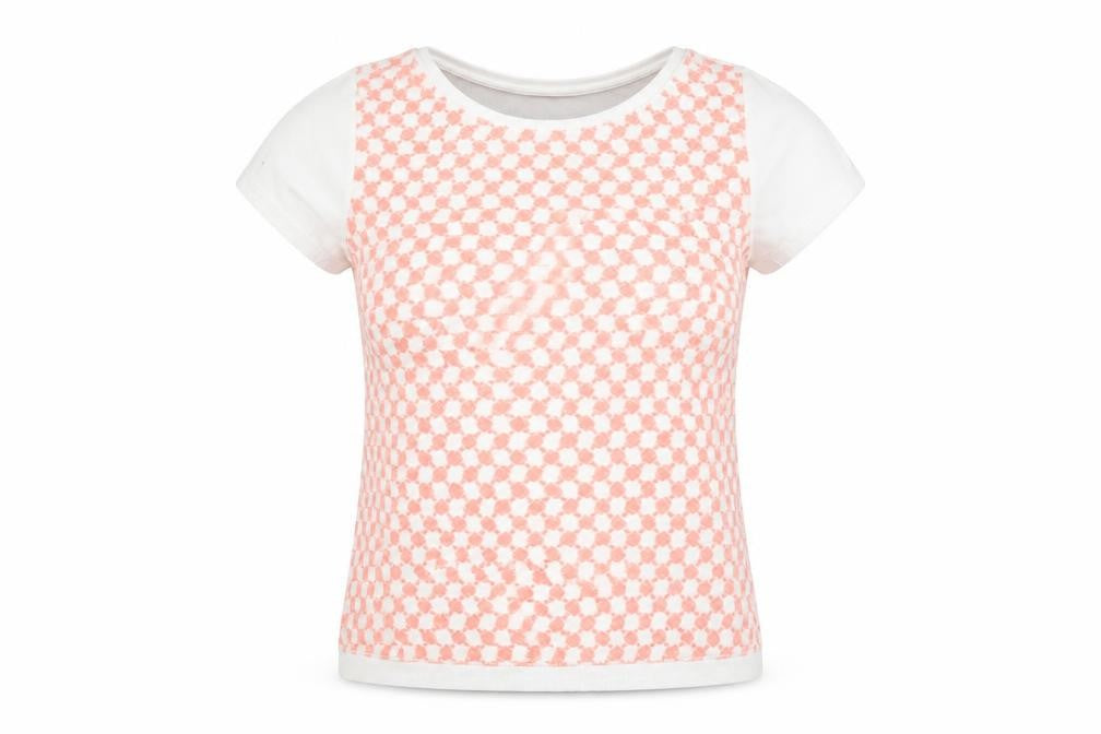 Womens UK Size 8 FatFace White Basic T-Shirt