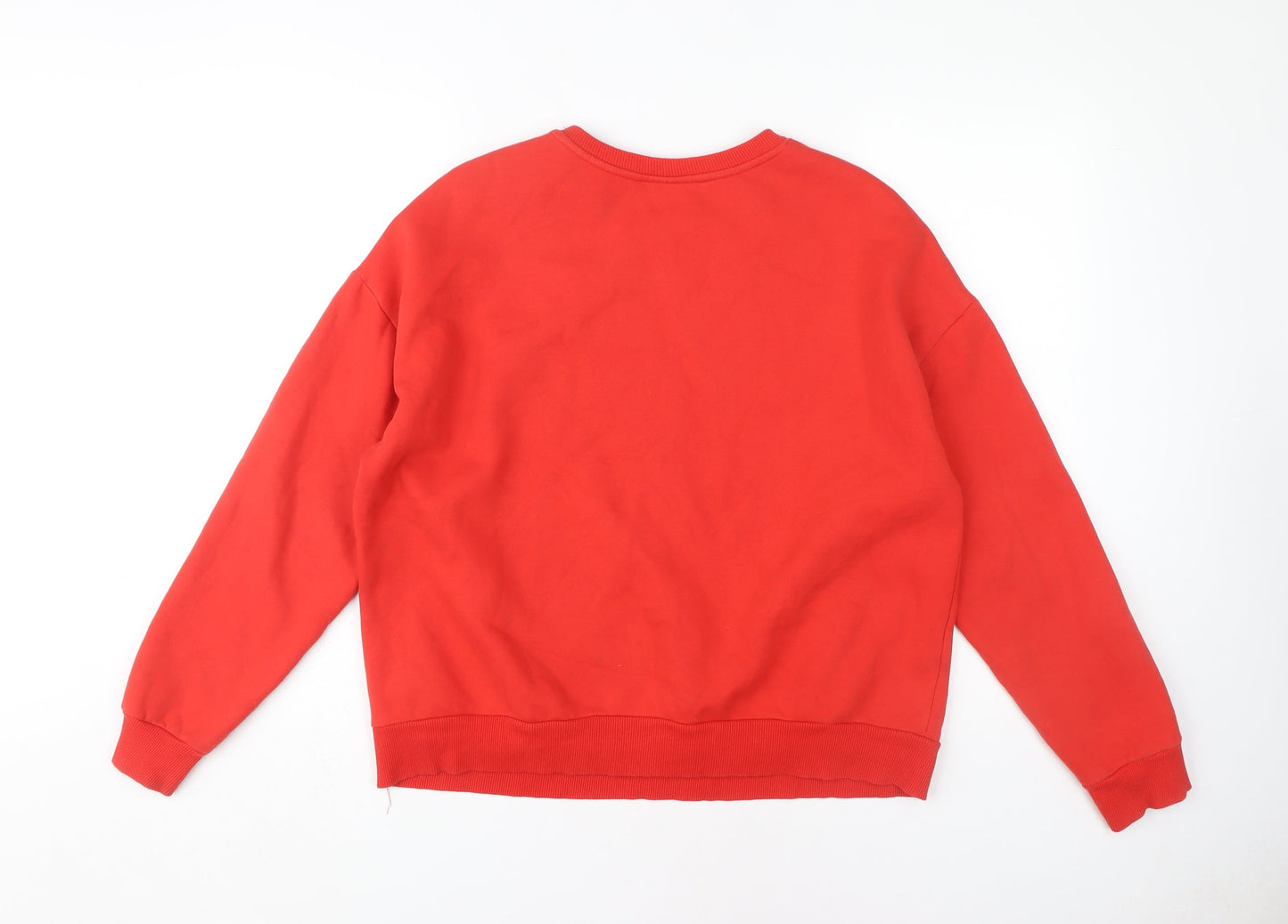 Marvel Unisex Red Black Widow L Graphic Sweatshirt