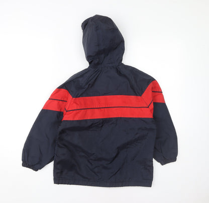 Trespass Boys Blue Windbreaker Jacket 5-6 Years