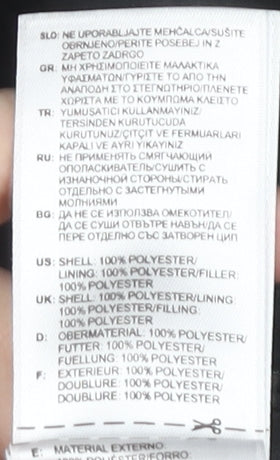 Adidas Black XS Puffer Jacket Women’s Winter Hoodie