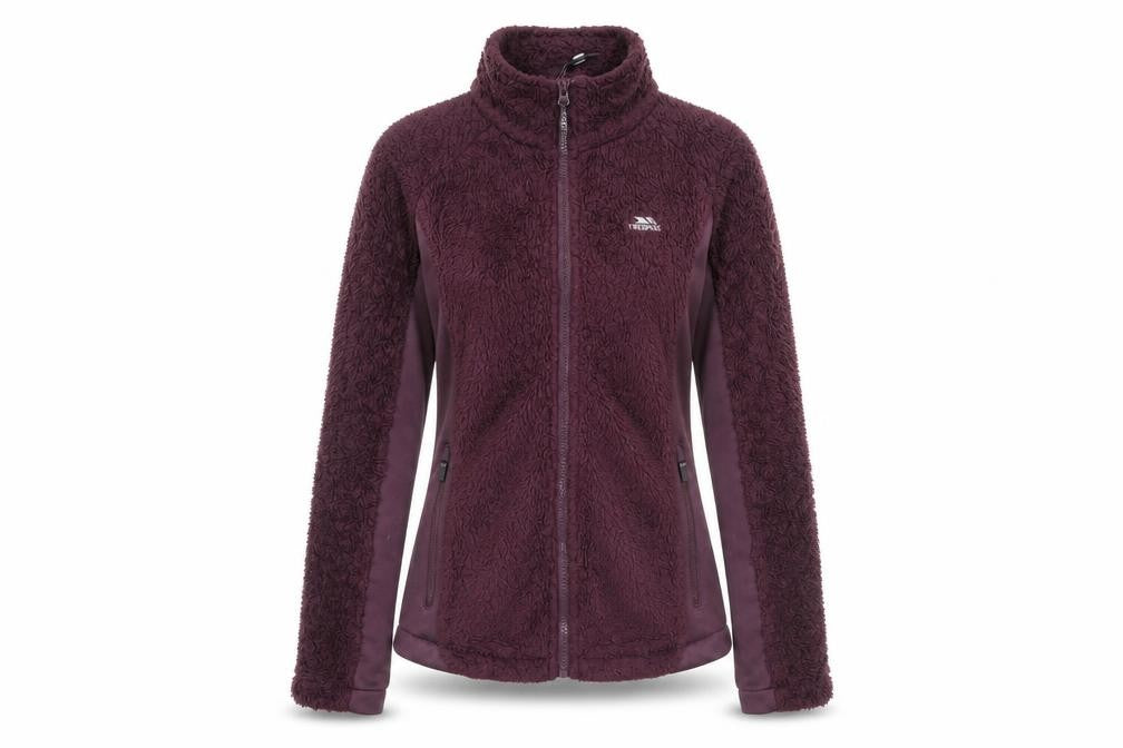 Womens UK Size S Trespass Purple Basic Jacket