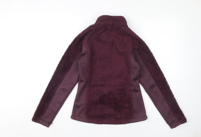 Womens UK Size S Trespass Purple Basic Jacket