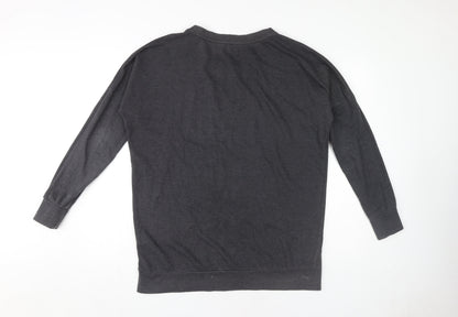 Jacqueline de Yong Women's Black Pullover Sweatshirt L