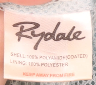 Rydale Women's Blue Hooded Windbreaker Jacket Size 14