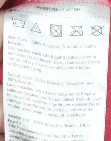 Regatta Women's Pink Pullover Sweatshirt Size 10