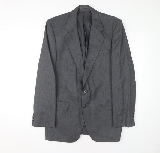 Mens UK Size 40 Centaur Regular Grey Suit Jacket