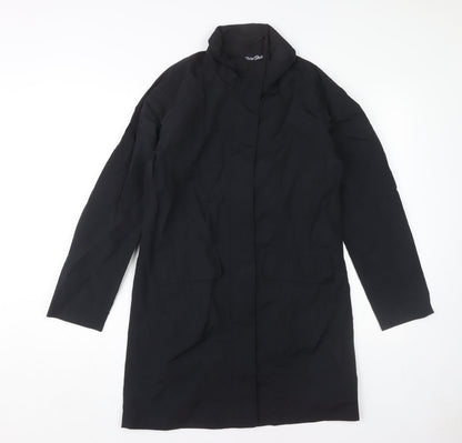 Womens UK Size 10 Peter Storm Black Overcoat