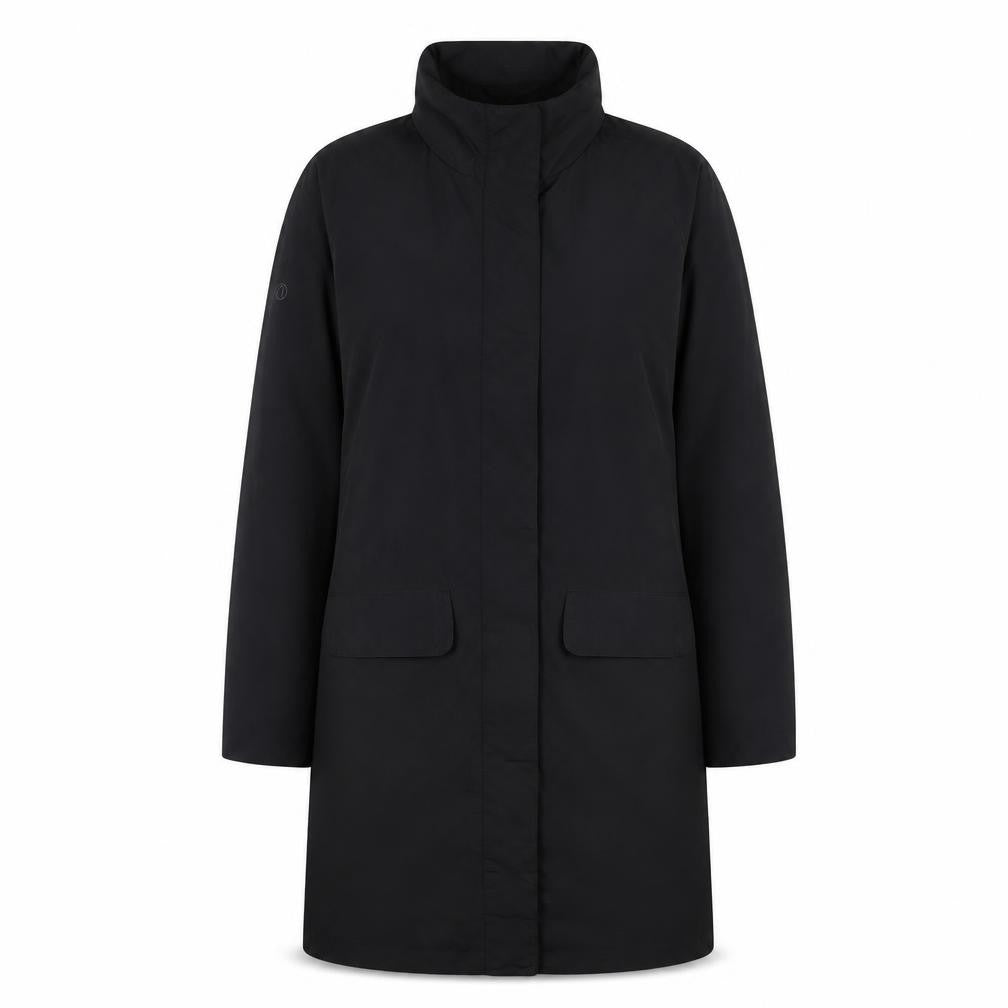 Womens UK Size 10 Peter Storm Black Overcoat