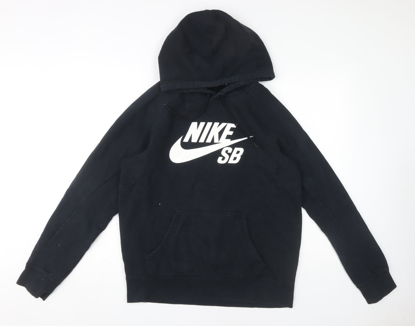 Mens UK Size S Nike Black Pullover Hoodie