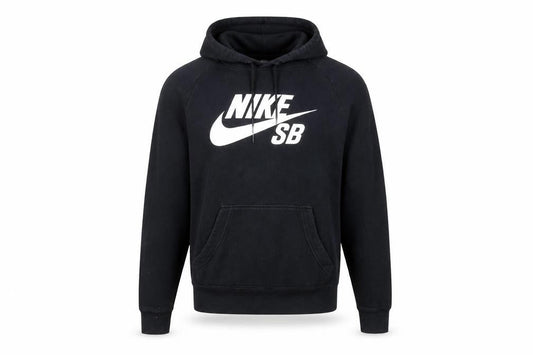 Mens UK Size S Nike Black Pullover Hoodie