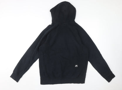 Mens UK Size S Nike Black Pullover Hoodie