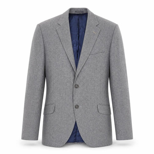 Viyella Men's Grey Blazer Jacket 40R Regular Fit