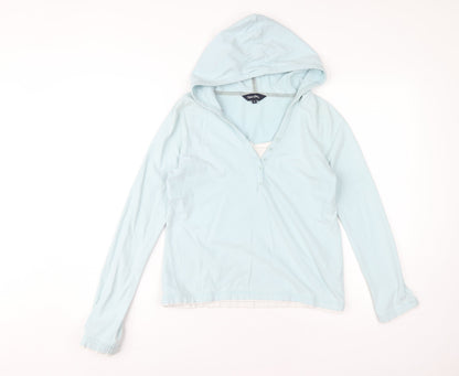 Peter Storm Women's Blue Hoodie Top, Size 10