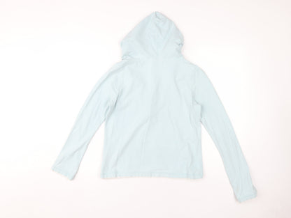 Peter Storm Women's Blue Hoodie Top, Size 10