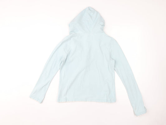 Peter Storm Women's Blue Hoodie Top, Size 10