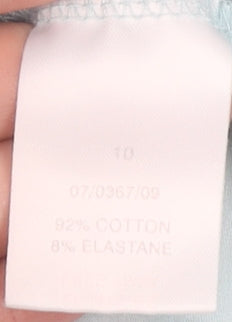 Peter Storm Women's Blue Hoodie Top, Size 10