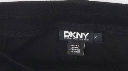 DKNY Women's Black Petite Stretch Leggings - Excellent