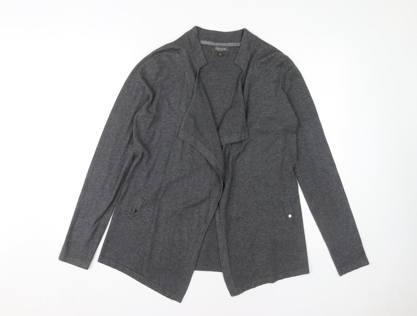 Womens UK Size S Alexon Grey Cardigan Jumper