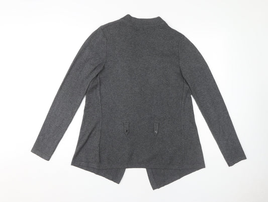 Alexon Women's Grey Open Front Cardigan - Size S