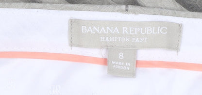 Banana Republic Women's Beige Chino Trousers Size 8