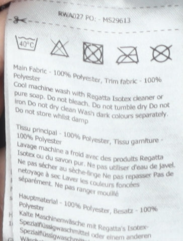 Regatta Women's Blue Pullover Sweatshirt Size 10