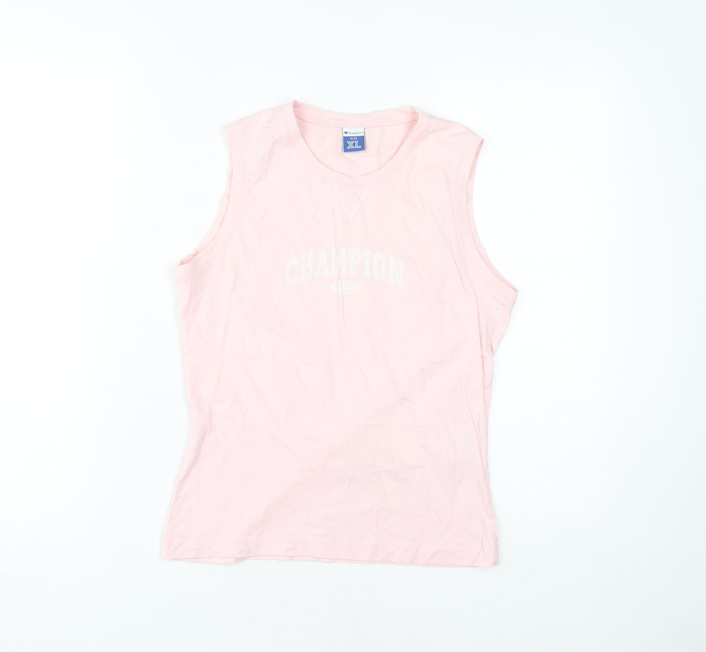 Champion Women's Pink XL Sleeveless Tank Top