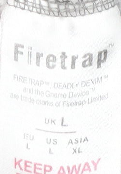 Firetrap Men's Grey L Jogger Trousers - Casual Comfort