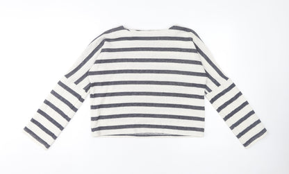 Banana Republic Women's Striped Knit T-Shirt XS