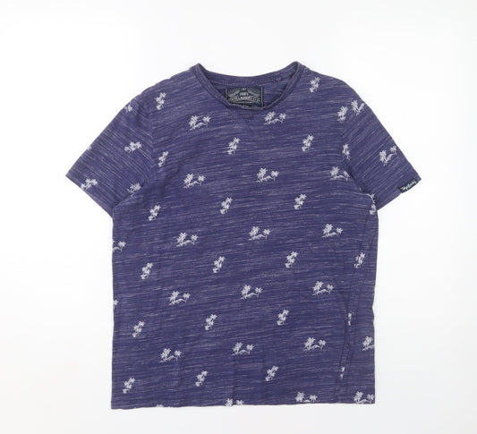 Unisex Adults UK Size M Tokyo Laundry Blue Jersey T-Shirt
