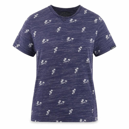 Front view of Tokyo Laundry Blue unisex t-shirt, m - beach style
