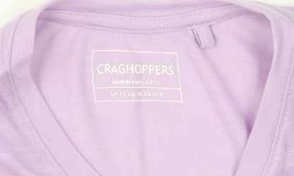 Craghoppers Women’s Purple T-Shirt Size 12