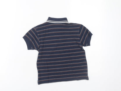 Champion Boys Blue Striped Polo Shirt 4-5 Years