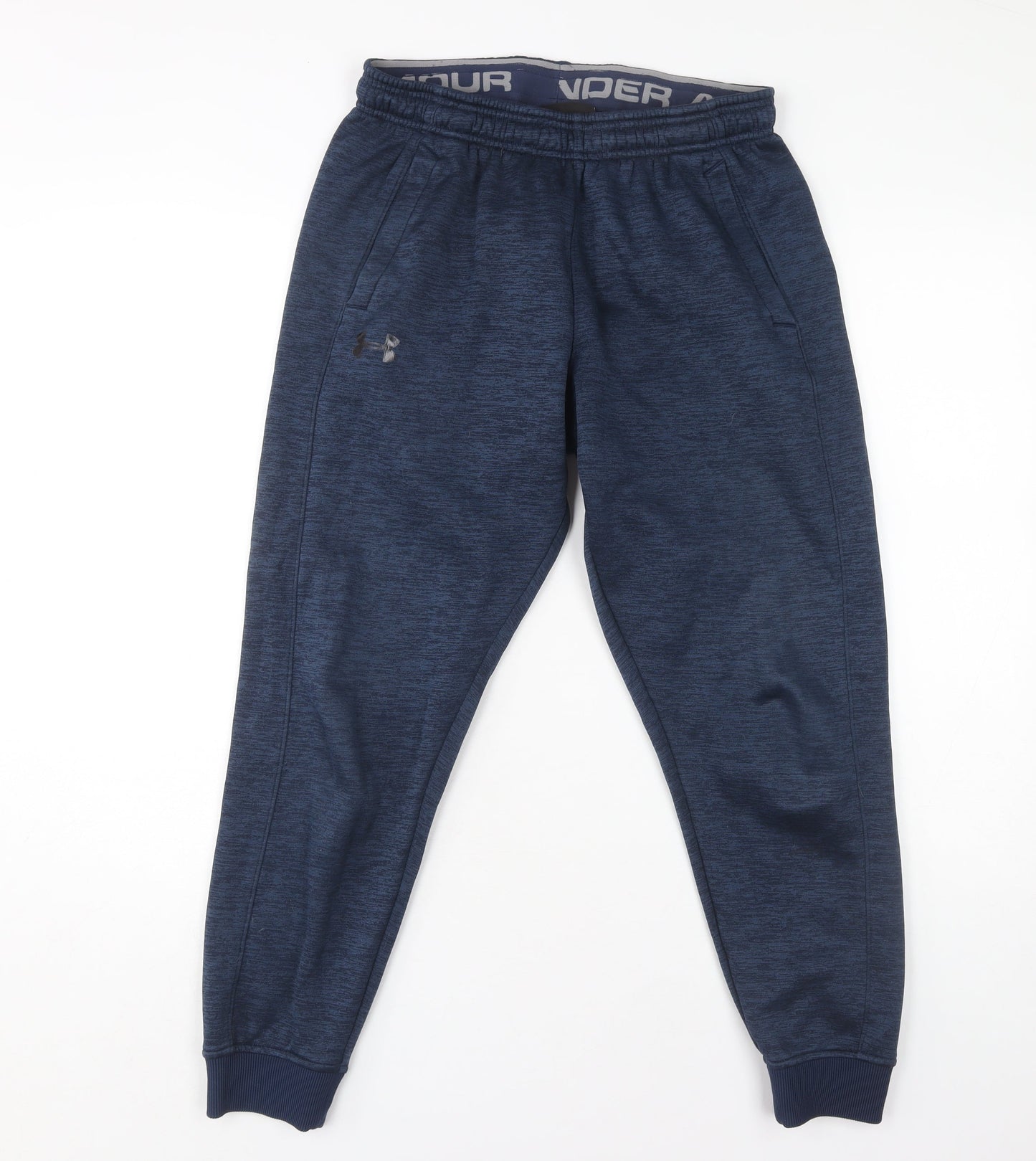 Mens UK Size S Under armour Relaxed Fit Jogger Blue Trousers