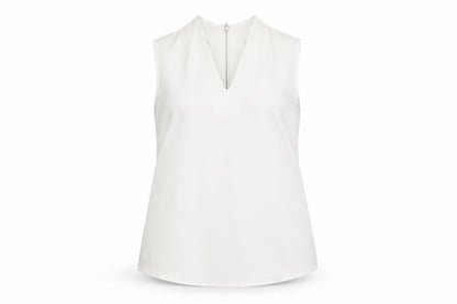 Womens UK Size 12 Warehouse White Basic Blouse