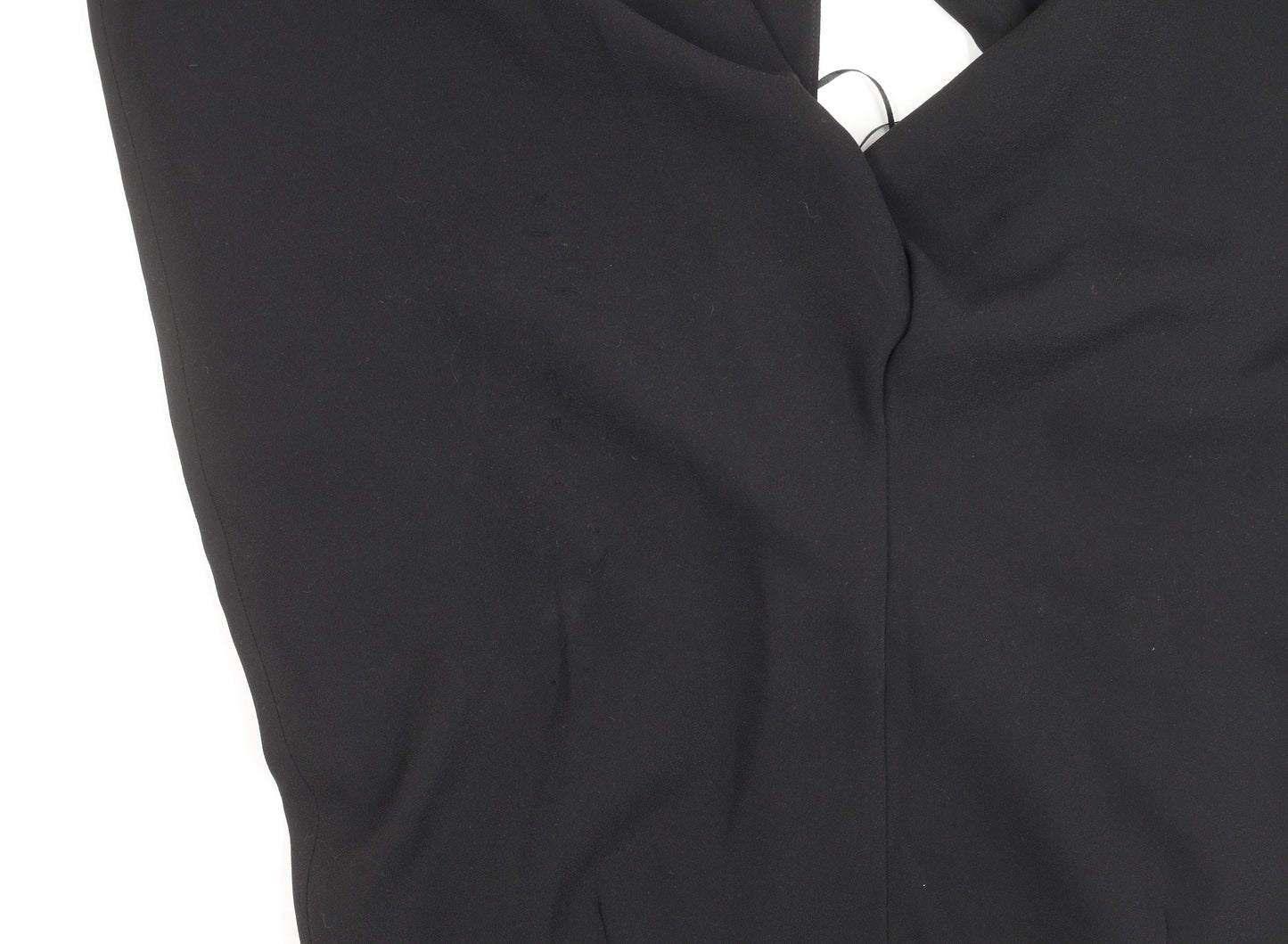 Zara Women's Black XS Wide-Leg Jumpsuit - Casual Style