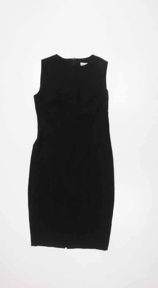 Zara Basic Women's Black Strapless Dress Size 12
