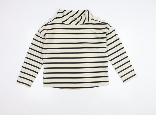 Womens UK Size 12 Zara White Basic Blouse