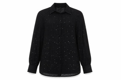 Womens UK Size 12 NEXT Black Basic Blouse