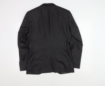 Mens UK Size 38 NEXT Regular Black Suit Jacket