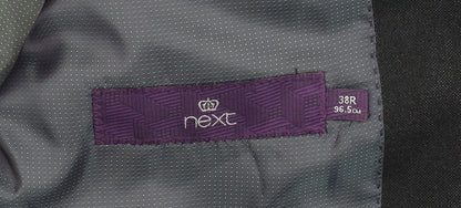 Mens UK Size 38 NEXT Regular Black Suit Jacket